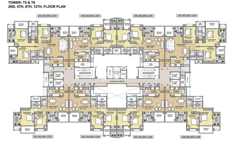 K Raheja Vistas Premiere Floor Plans 2