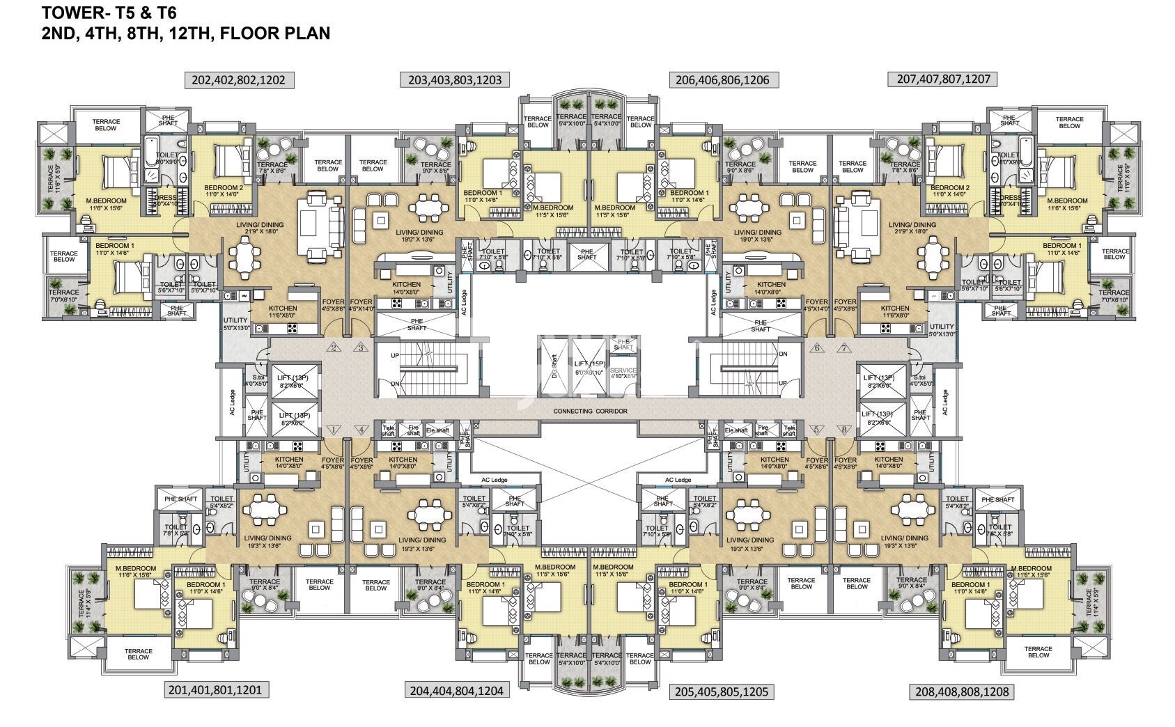 K Raheja Vistas Premiere Floor Plans 2