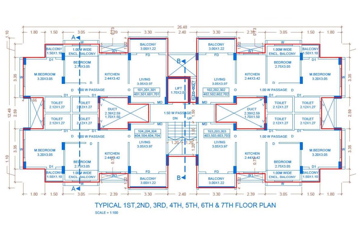 Kacha Muktanand Corner Floor Plans