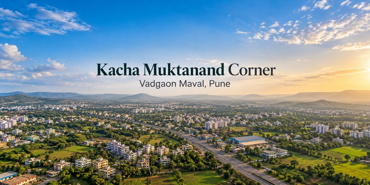 Kacha Muktanand Corner residential project in Vadgaon Maval