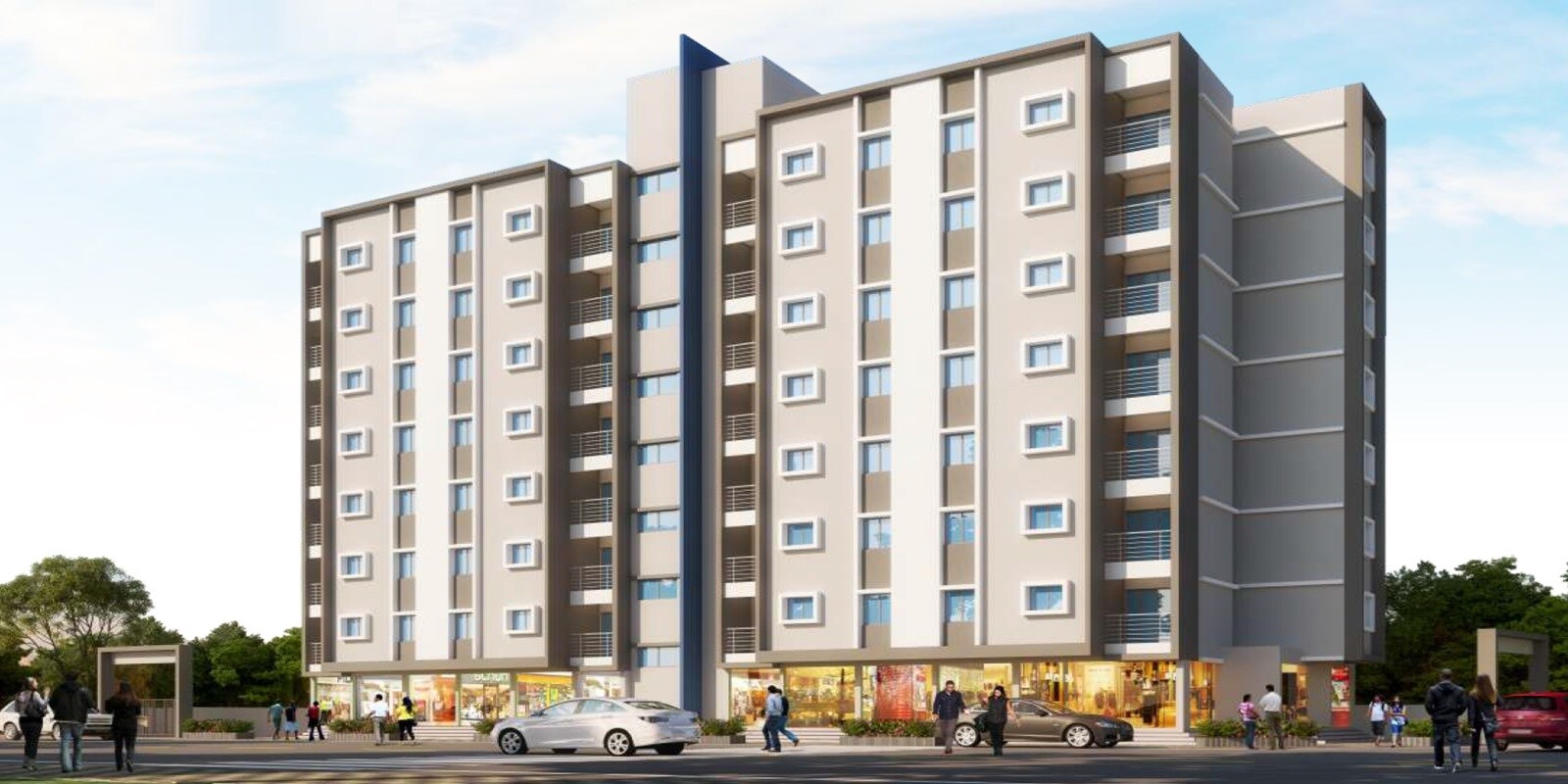 Kacha Sahajanand Corner residential project in Vadgaon Maval