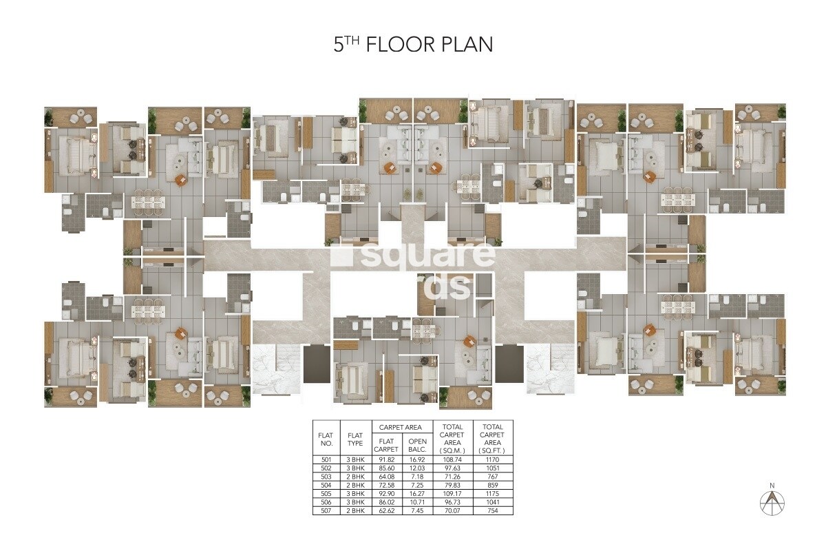 Kakade Paradise CHS Floor Plans 1