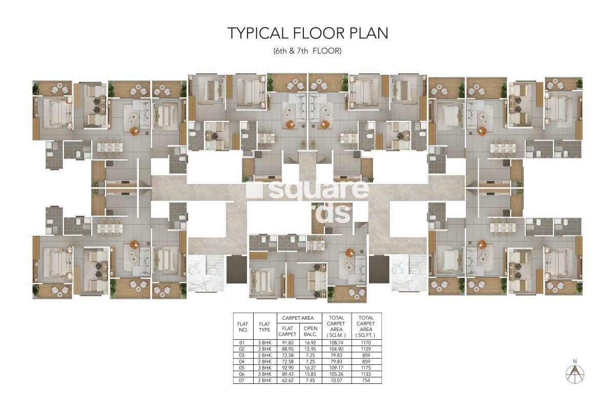 Kakade Paradise CHS Floor Plans 2