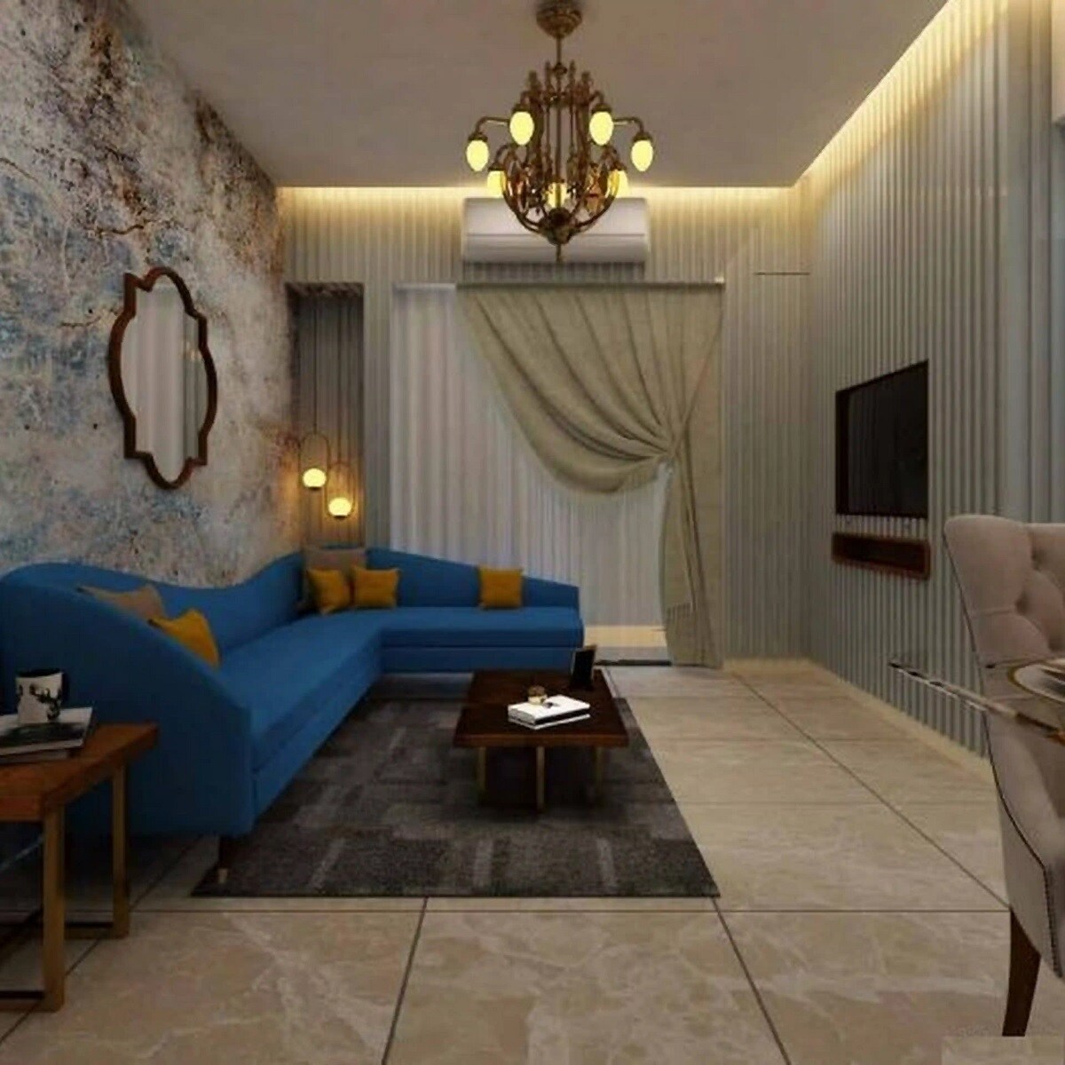 Kalash Ganga Apartment Interiors 1