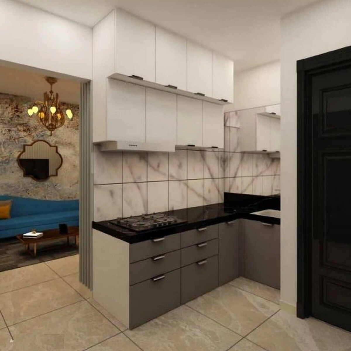 Kalash Ganga Apartment Interiors 2