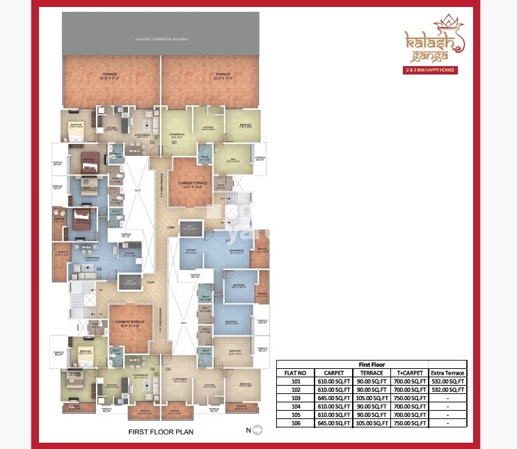 Kalash Ganga Floor Plans 1