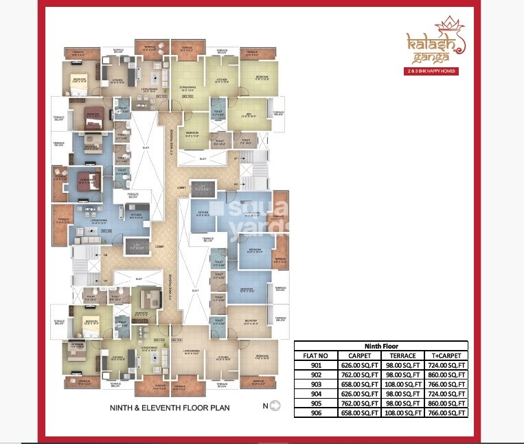 Kalash Ganga Floor Plans 3