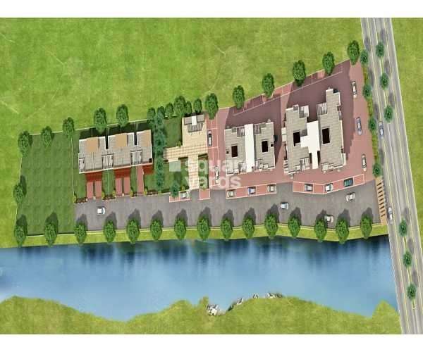 kalashree rivera row house project master plan image1