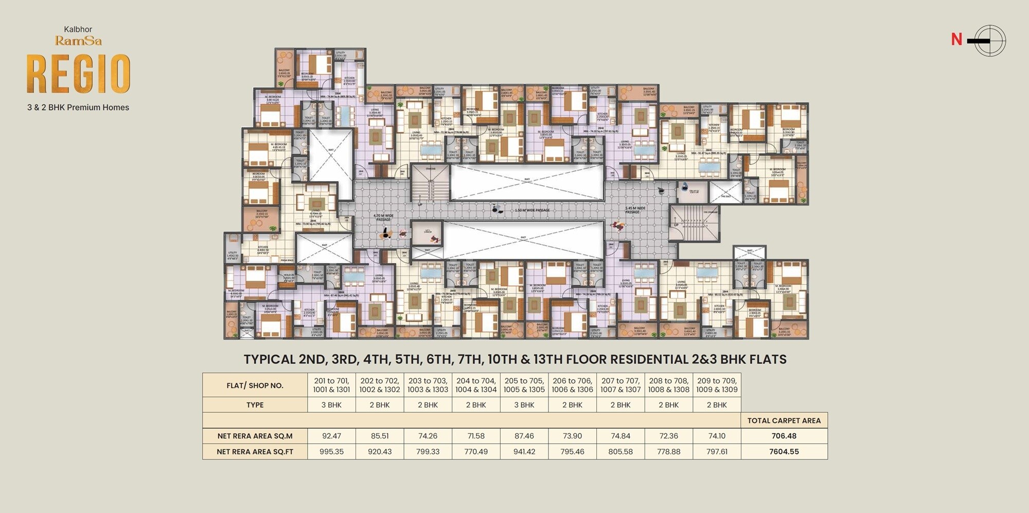 Kalbhor Ramsa Regio Floor Plans 2