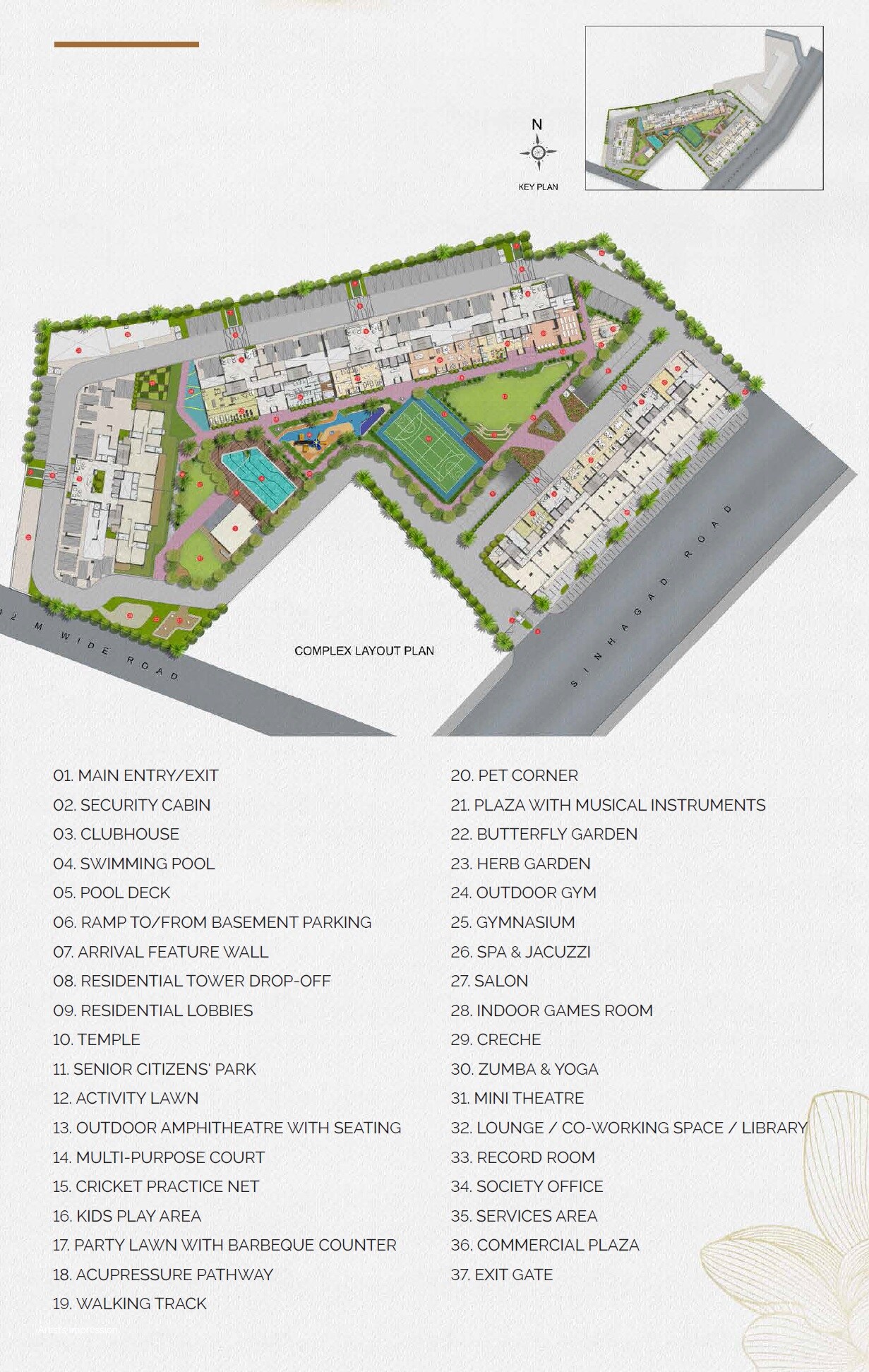 Kalpataru Blossoms Master Plan Image
