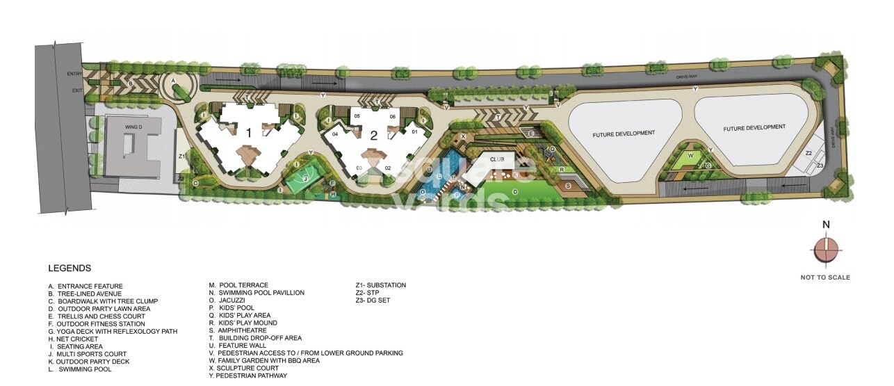 Kalpataru Crescendo Master Plan Image