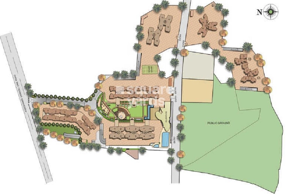 Kalpataru Estate Master Plan Image