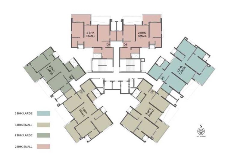 Kalpataru Exquisite Sierra Floor Plans