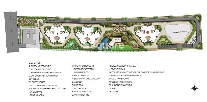 Kalpataru Exquisite Sierra Master Plan Image