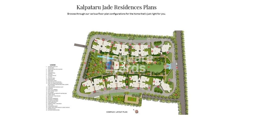 Kalpataru Jade Residences G Master Plan Image