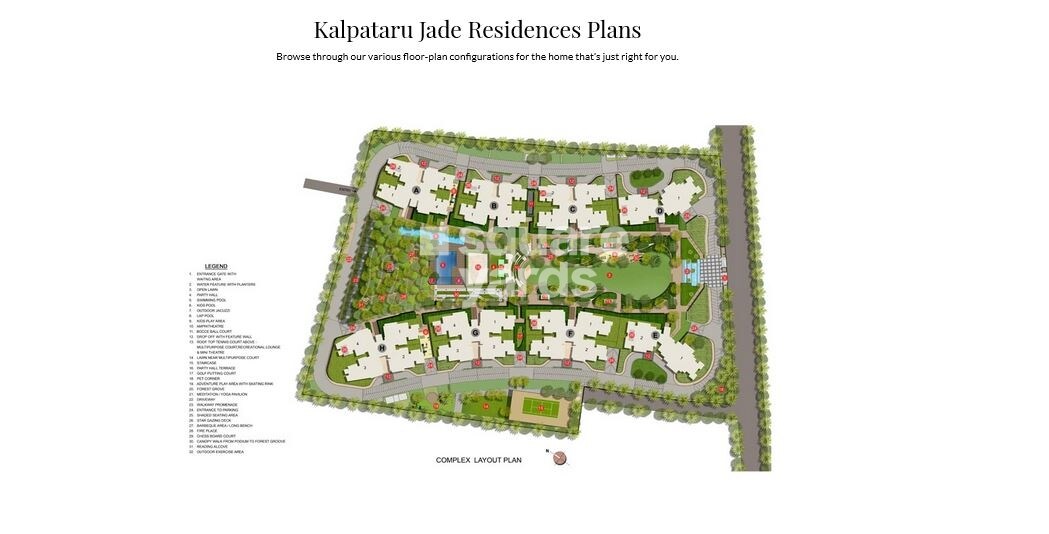 Kalpataru Jade Residences Master Plan Image