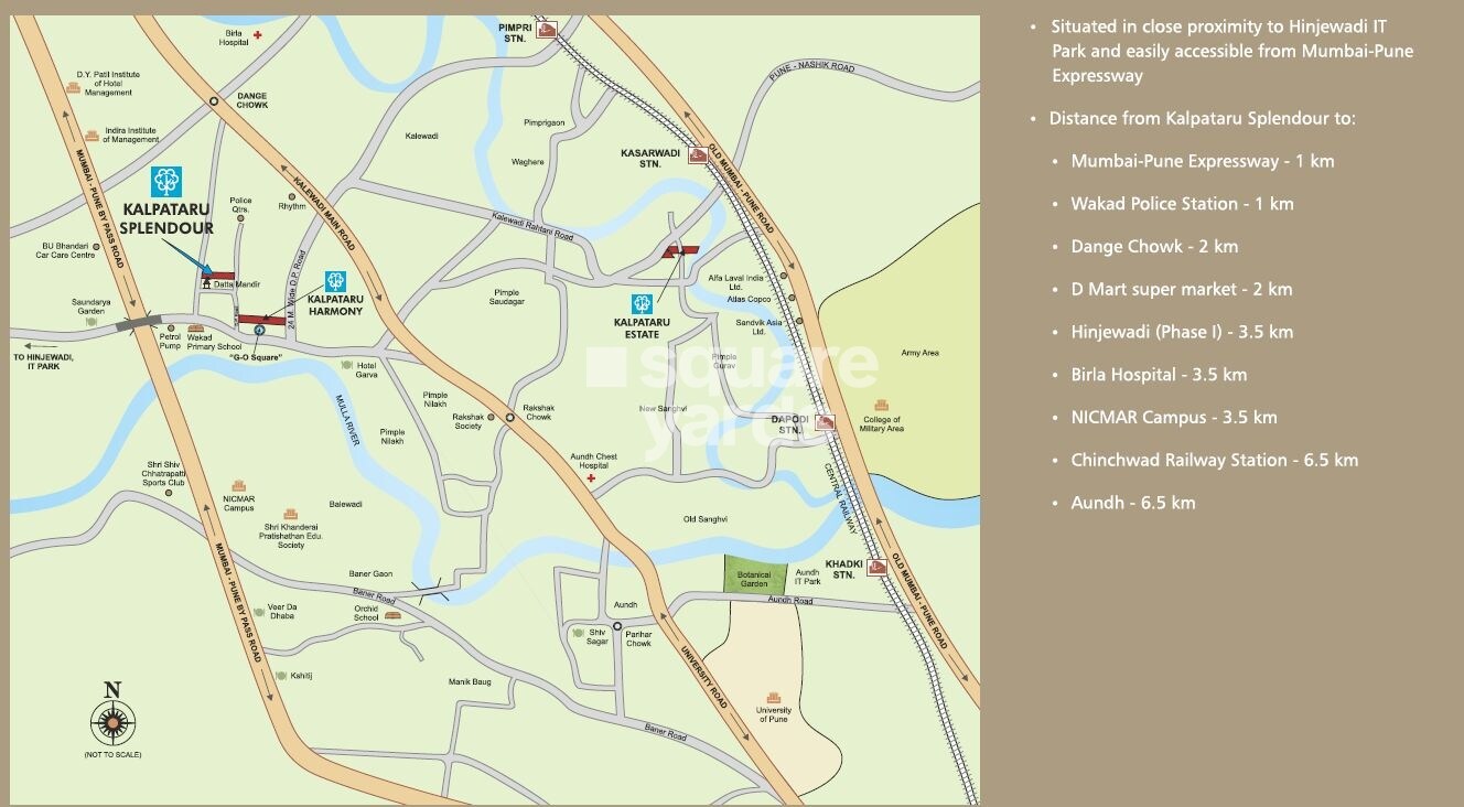 Kalpataru Splendour Location Image