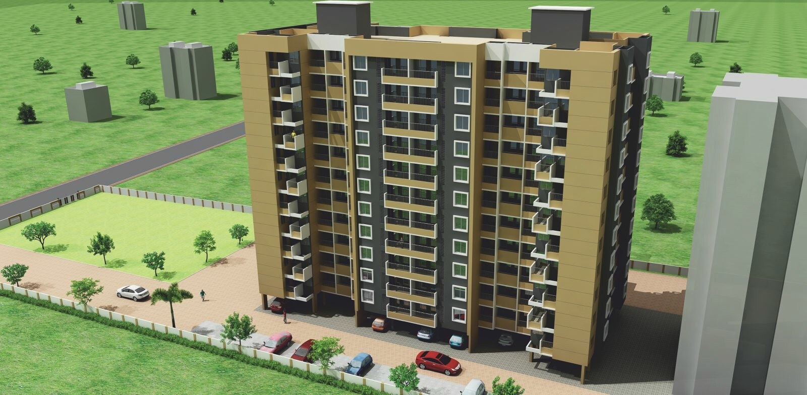 Kamdhenu 7th Heaven Apartment Exteriors 1