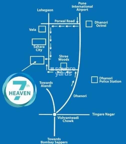 Kamdhenu 7th Heaven Location Image