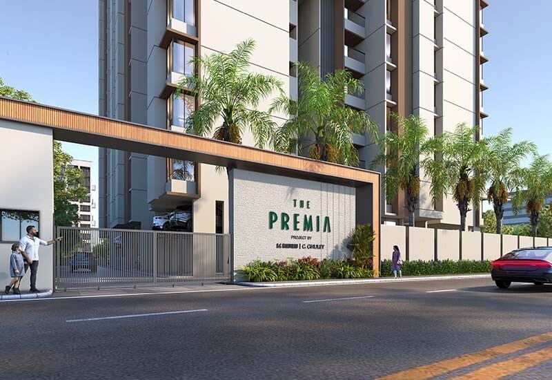 Kamdhenu The Premia Entrance View