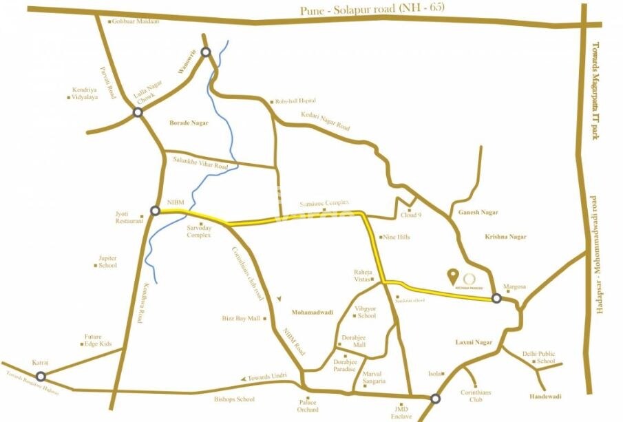 Kanifnath Archana Paradise Location Image