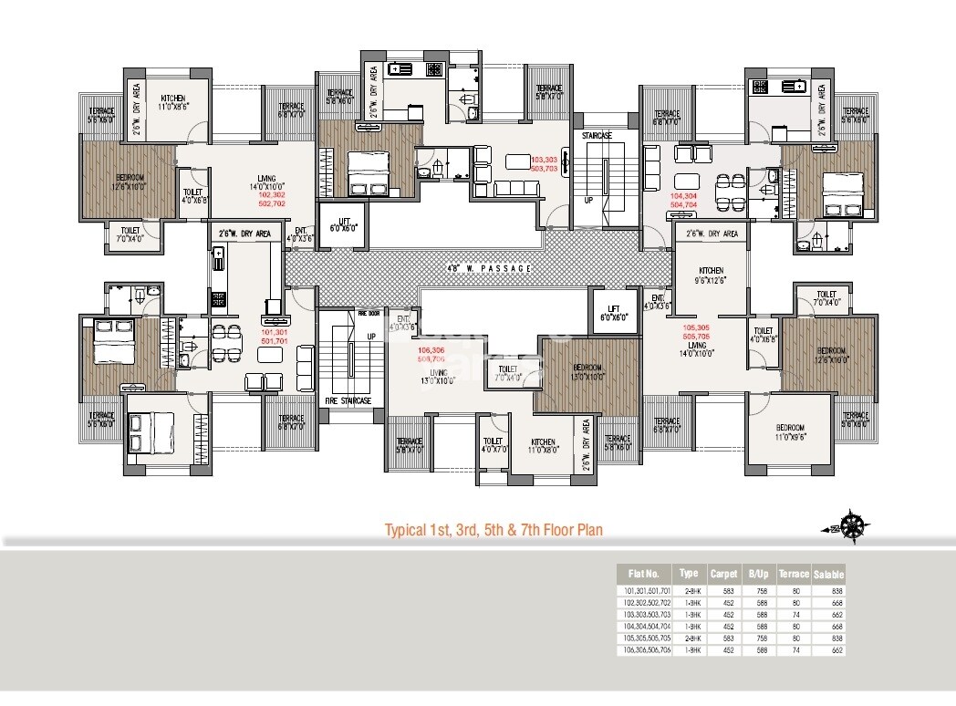 Kapila Vastu Floor Plans