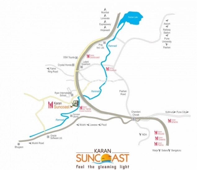 Karan Suncoast Location Image