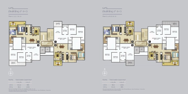 Karia Konark Orchid Floor Plans 3