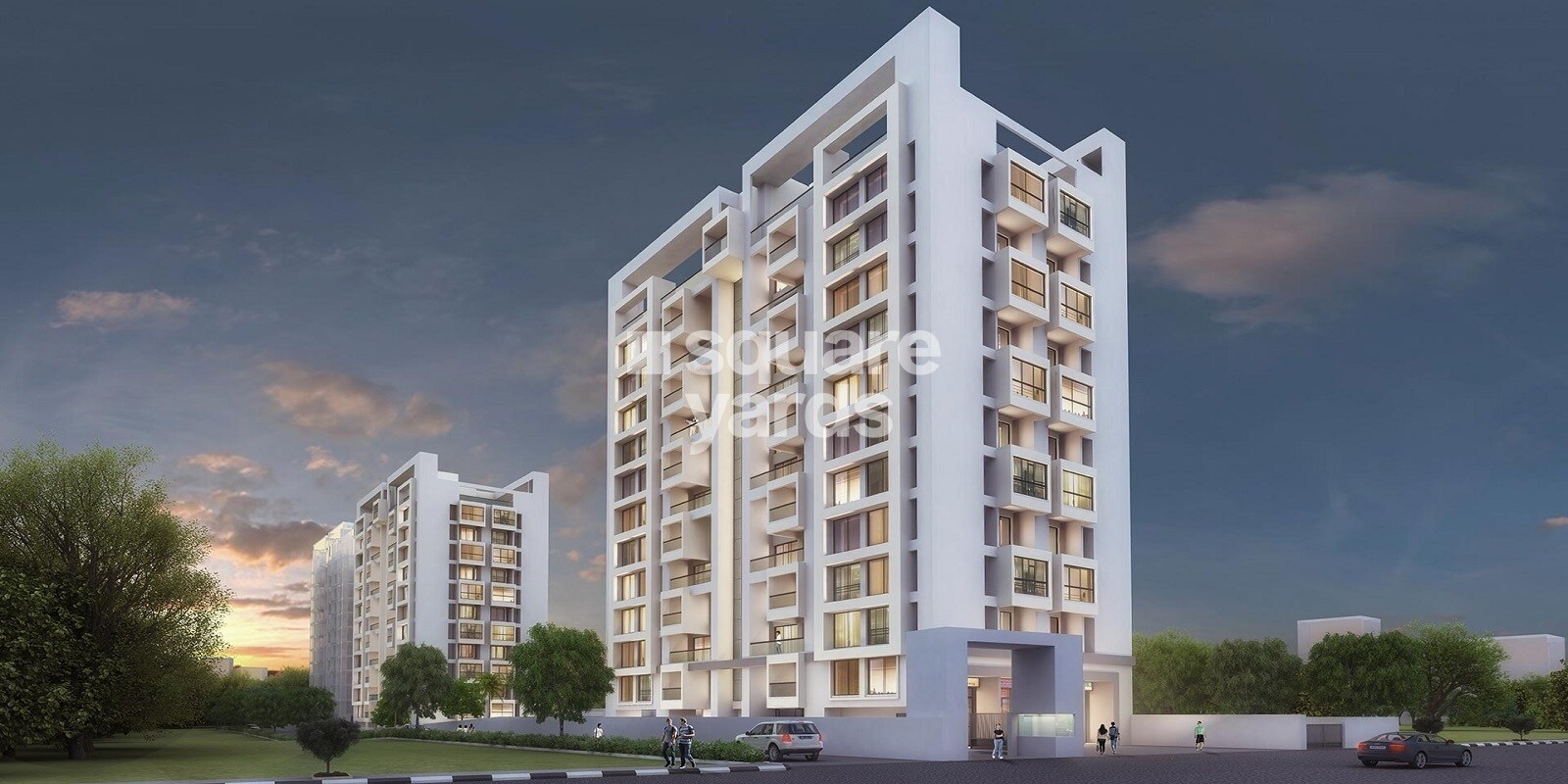 Kasturi Apostrophe Next Apartment Exteriors