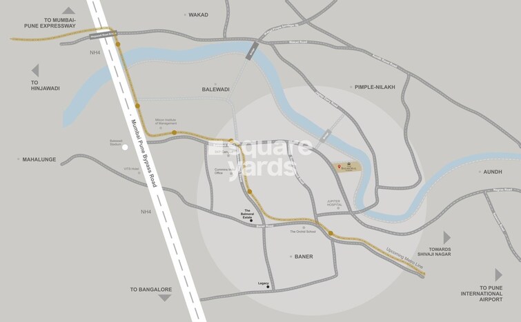 Kasturi The Balmoral Riverside Location Image