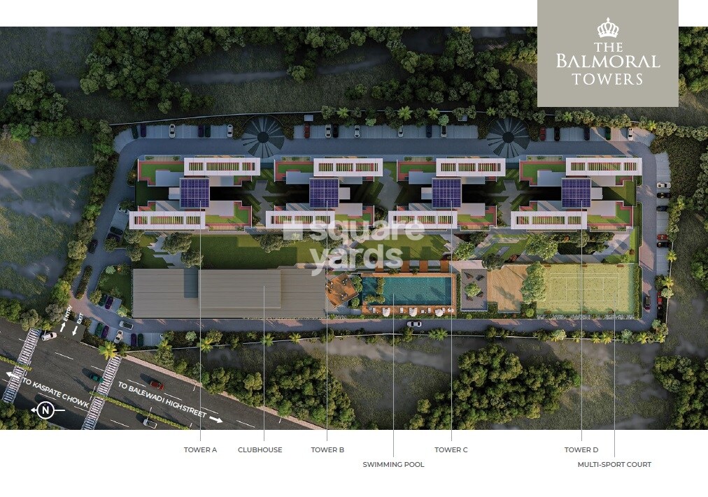 Kasturi The Balmoral Towers Master Plan Image