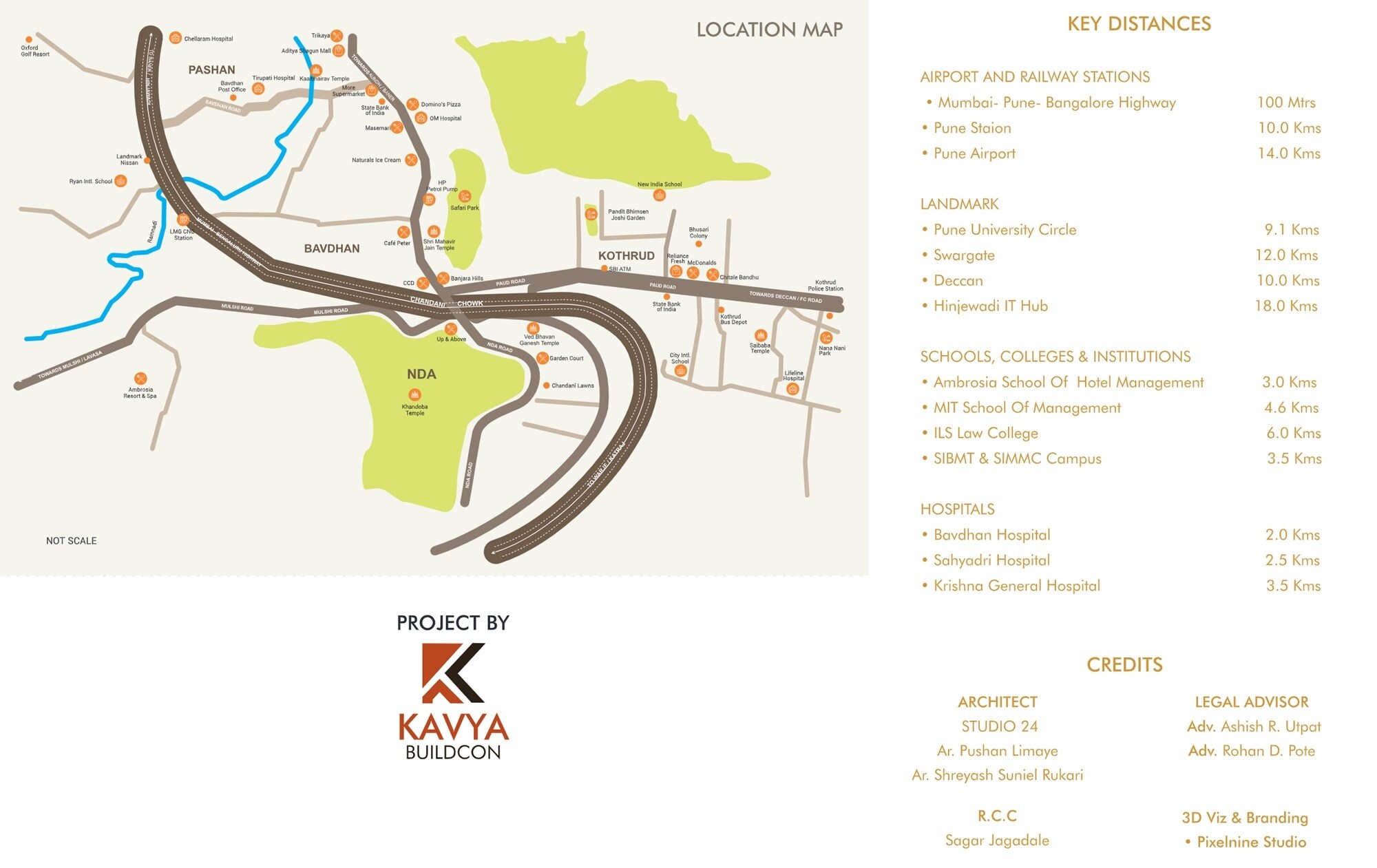 Kavya Elite Regency Location Image