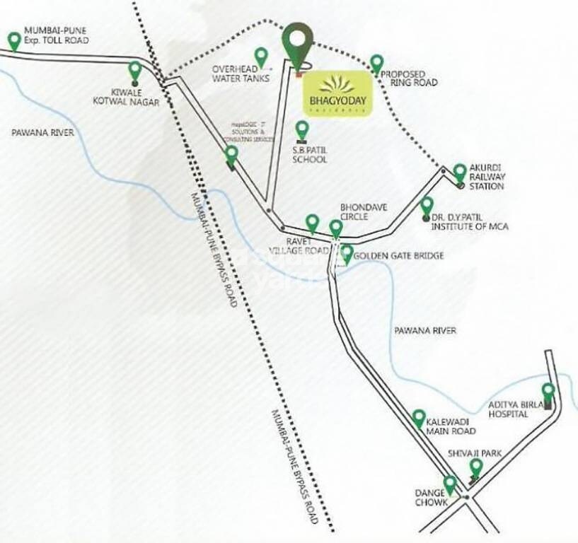 KCB Bhagyoday Residency Location Image