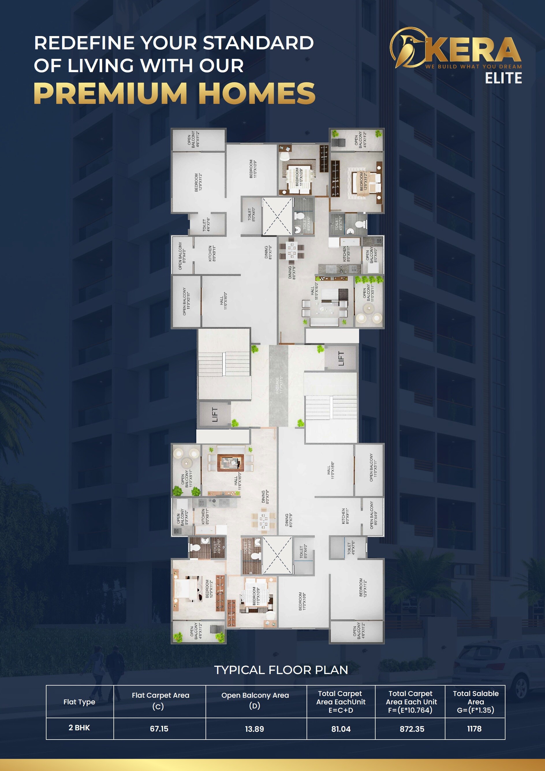Kera Elite Floor Plans