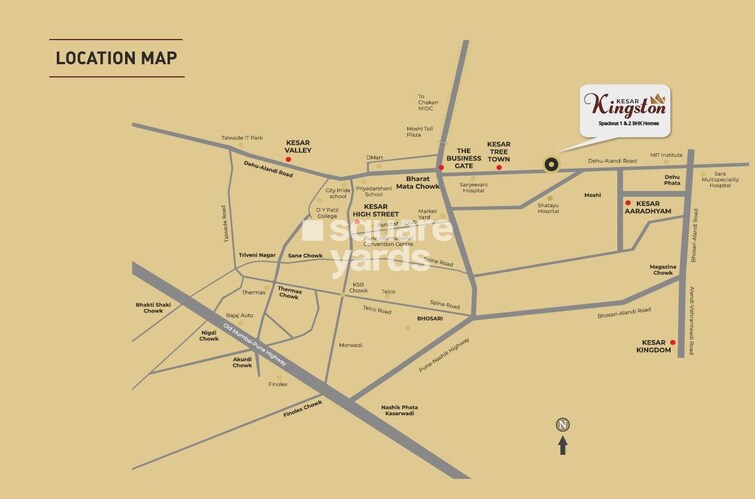 Kesar Kingston Location Image