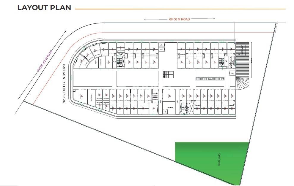 Kesar The Business Gate Master Plan 1