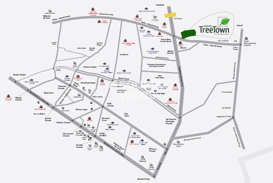 Kesar Tree Town Location Image