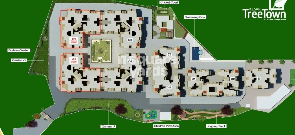 Kesar Tree Town Master Plan Image