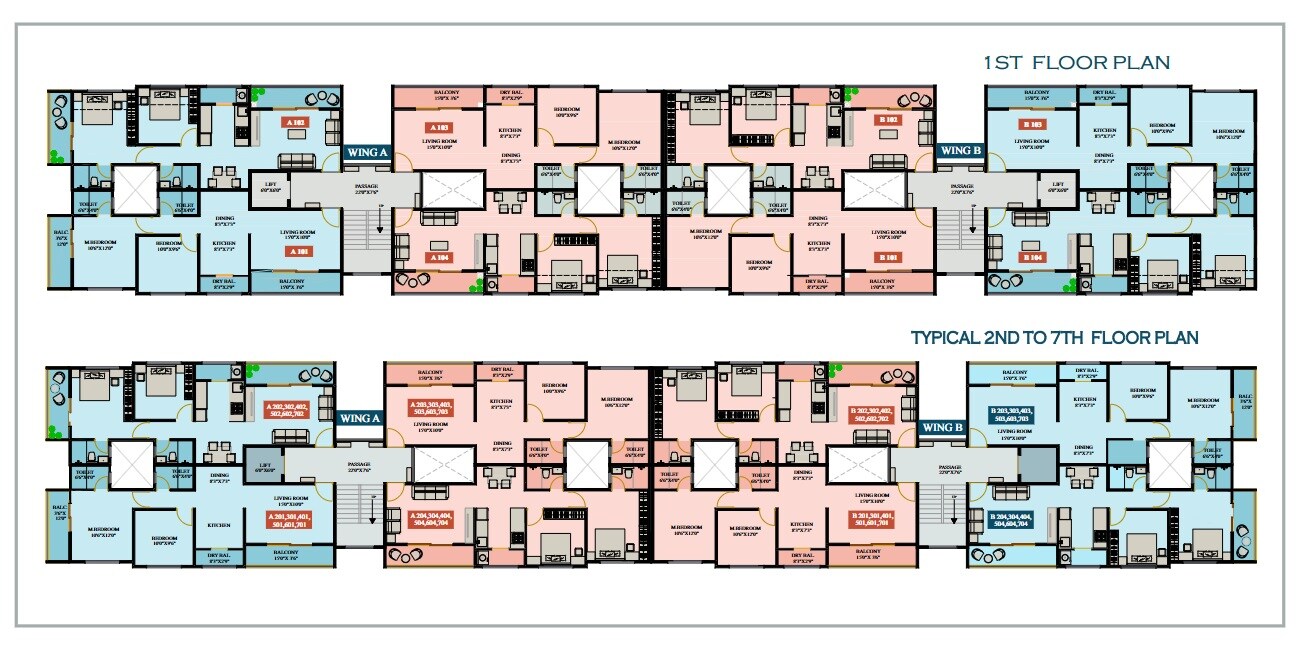 Kimaya Amora Floor Plans