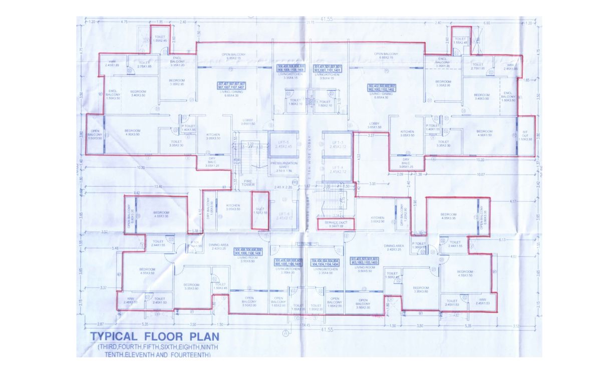 Kiran Sovrano Floor Plans