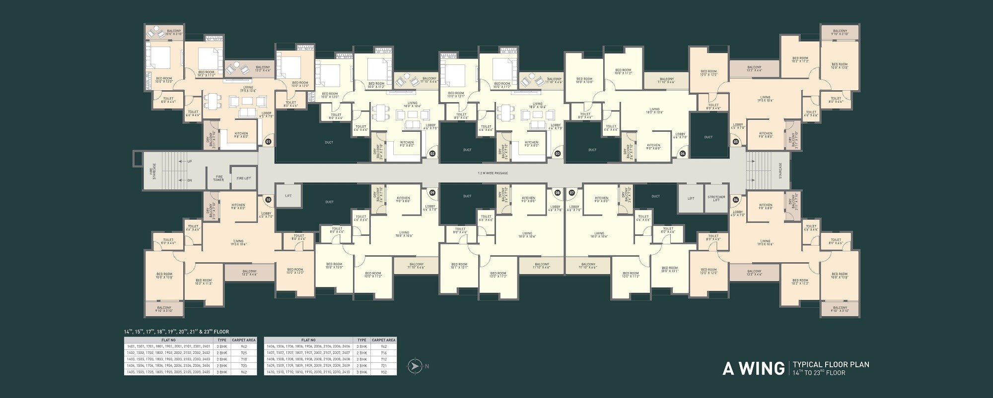 Kiran Swastik Floor Plans 1