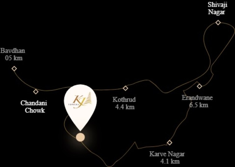 KJ Tower Location Image