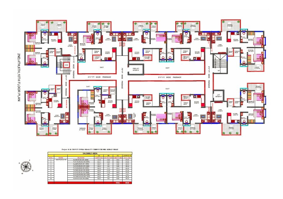 KK Marks Floor Plans 1