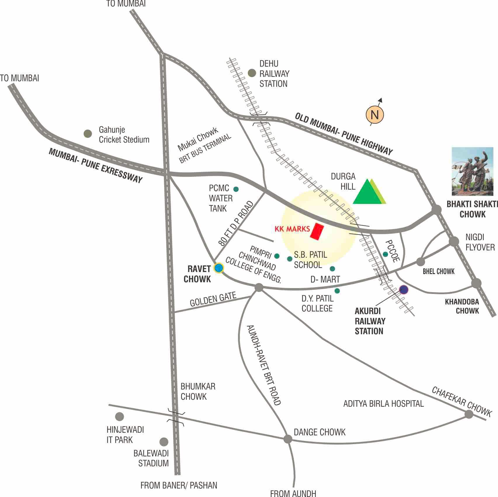 KK Marks Location Image