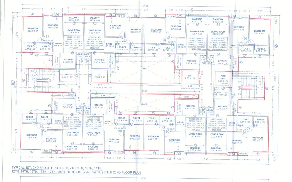 Kohinoor Anantara Floor Plans