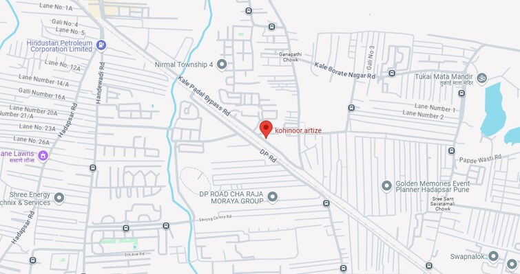 Kohinoor Artize Location Image