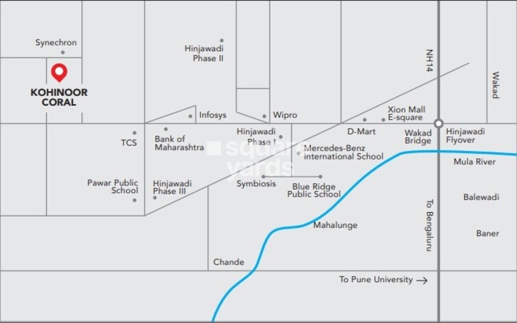 Kohinoor Coral Phase 3 Location Image