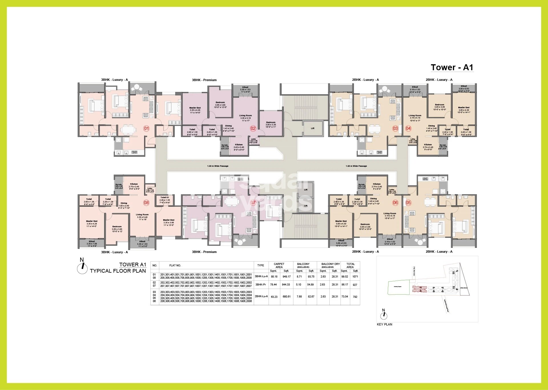 Kohinoor Famville Floor Plans 1