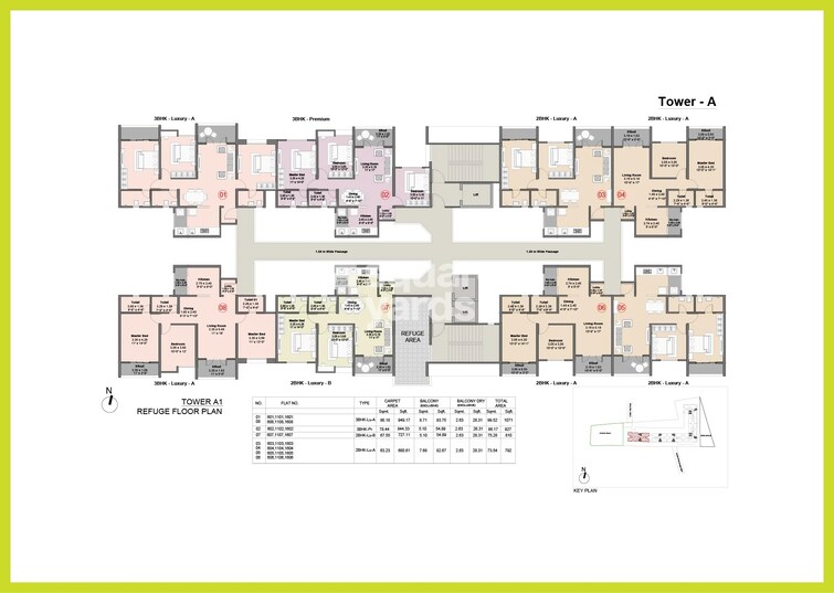Kohinoor Famville Floor Plans 3