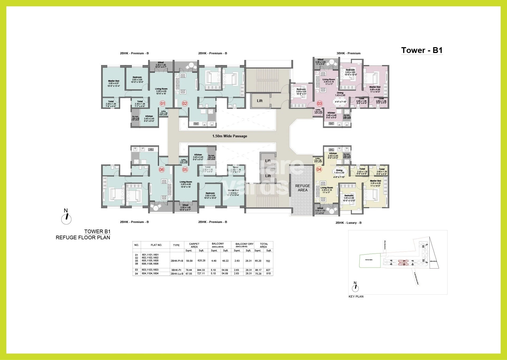 Kohinoor Famville Floor Plans 4